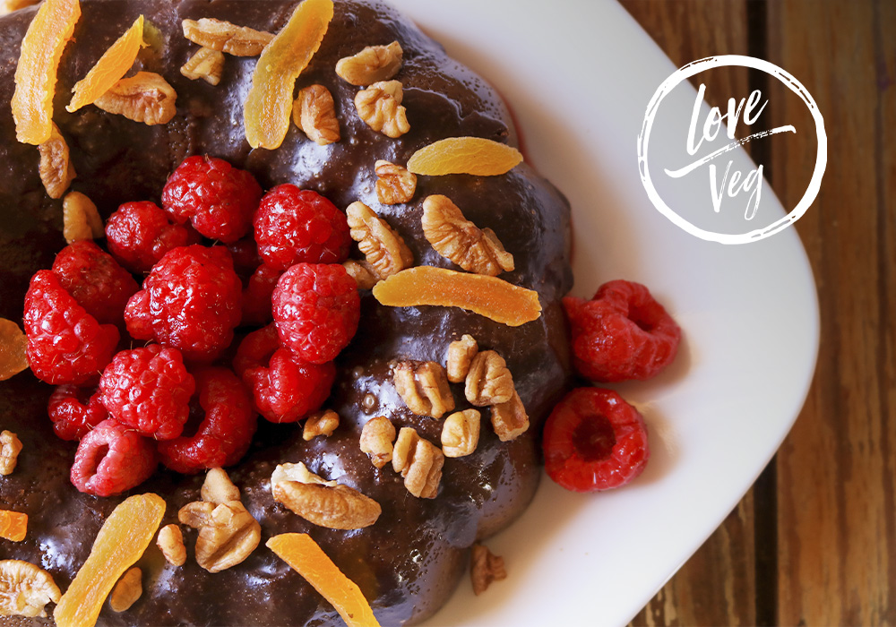Gelatina Vegana de Chocolate | Love Veg