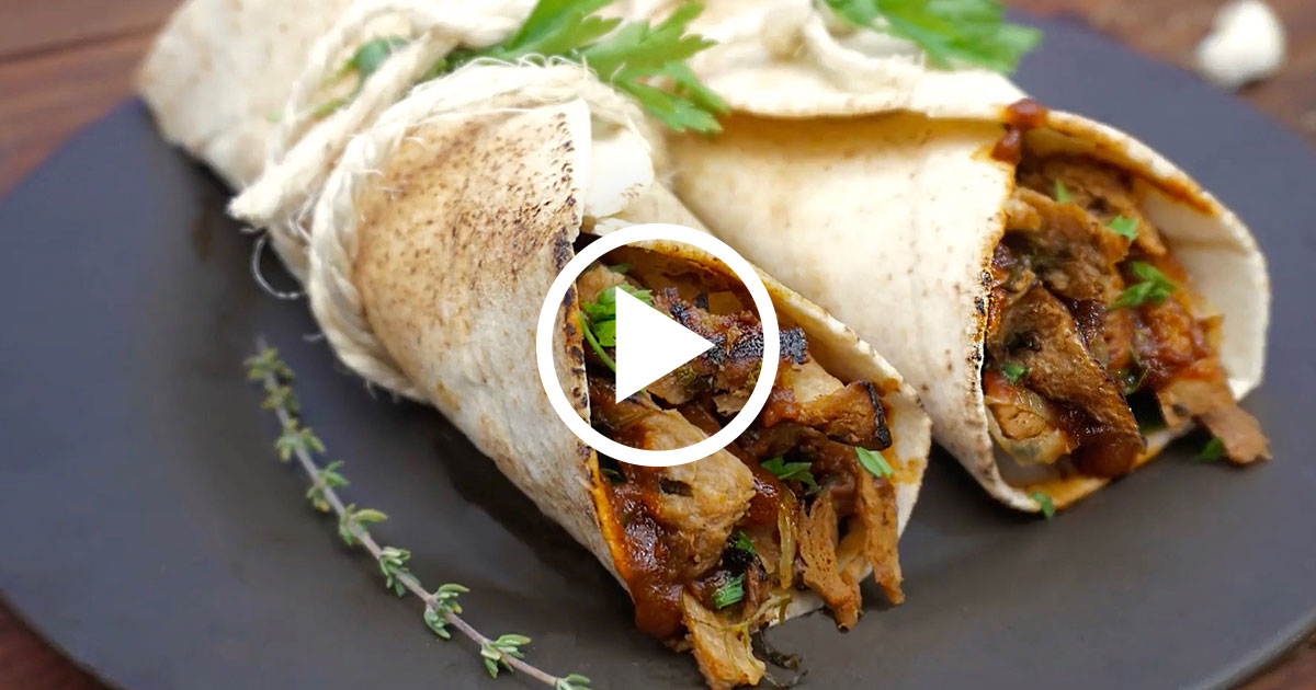 Video: Tacos Árabes estilo Puebla | Love Veg