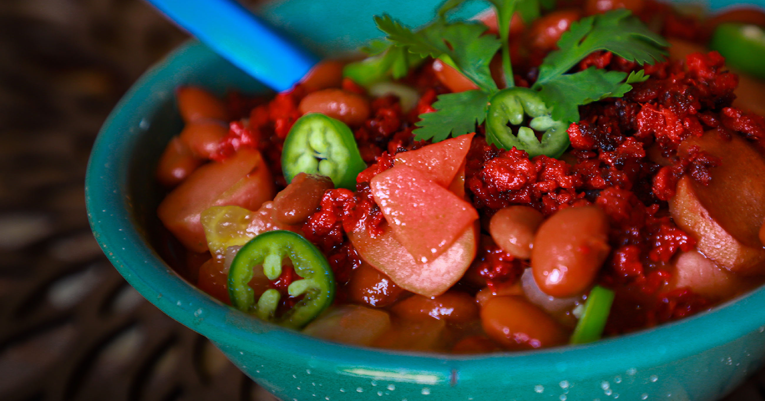 Frijoles rancheros Love Veg