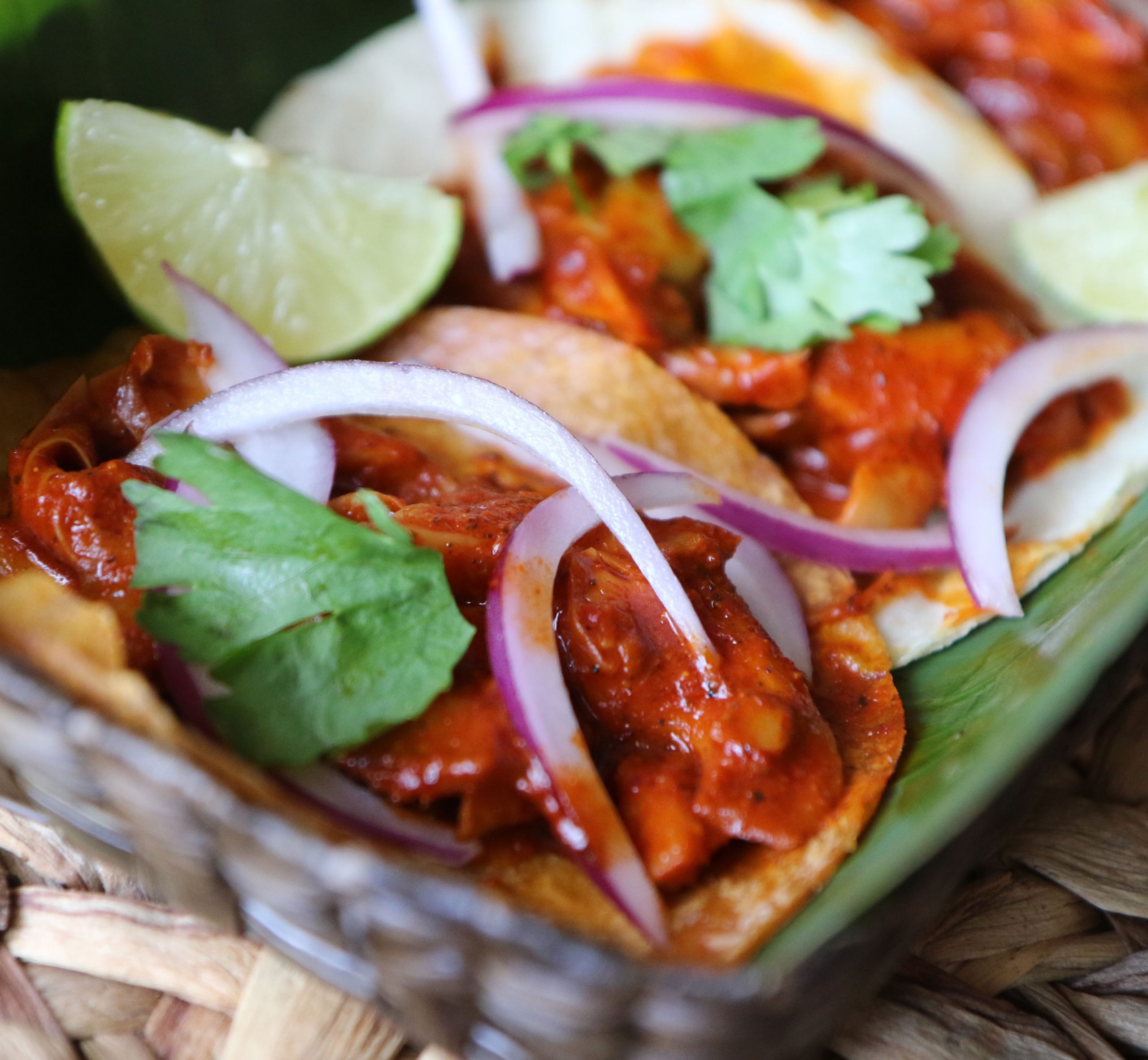 Tacos de Setas al Pibil