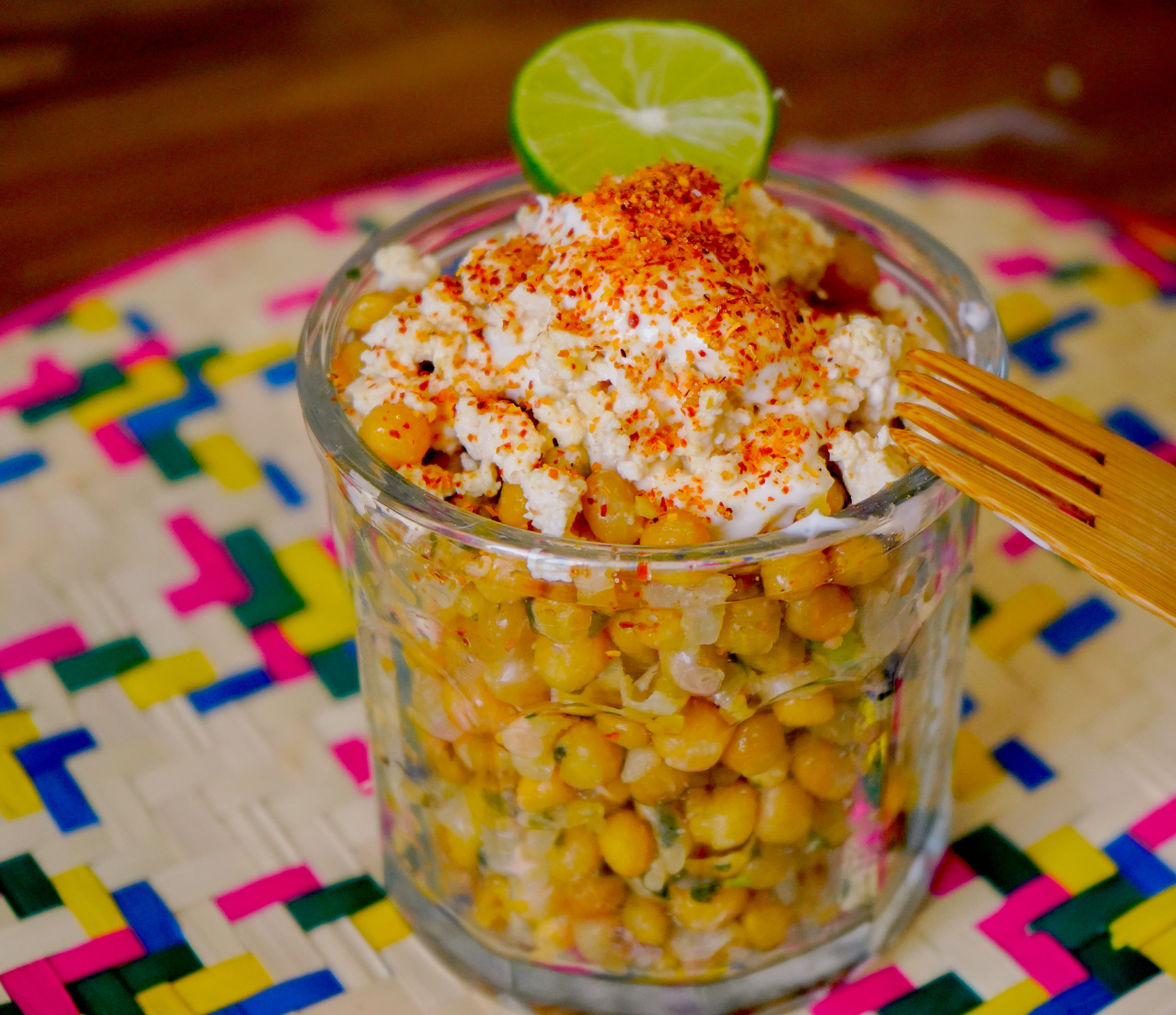 Esquites con Chícharos Amarillos