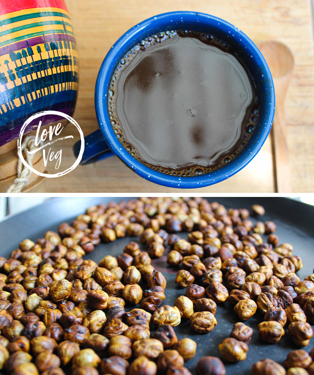 Champurrado de garbanzo