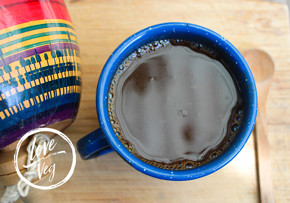 Champurrado de garbanzo