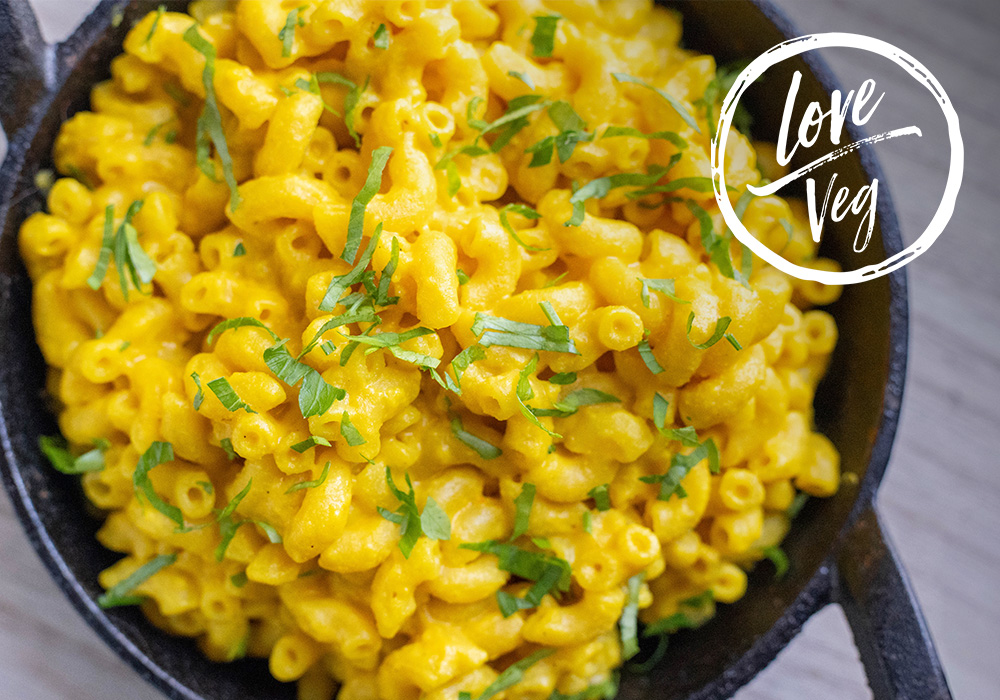 Mac&Cheese Vegano |Receta de Love Veg México