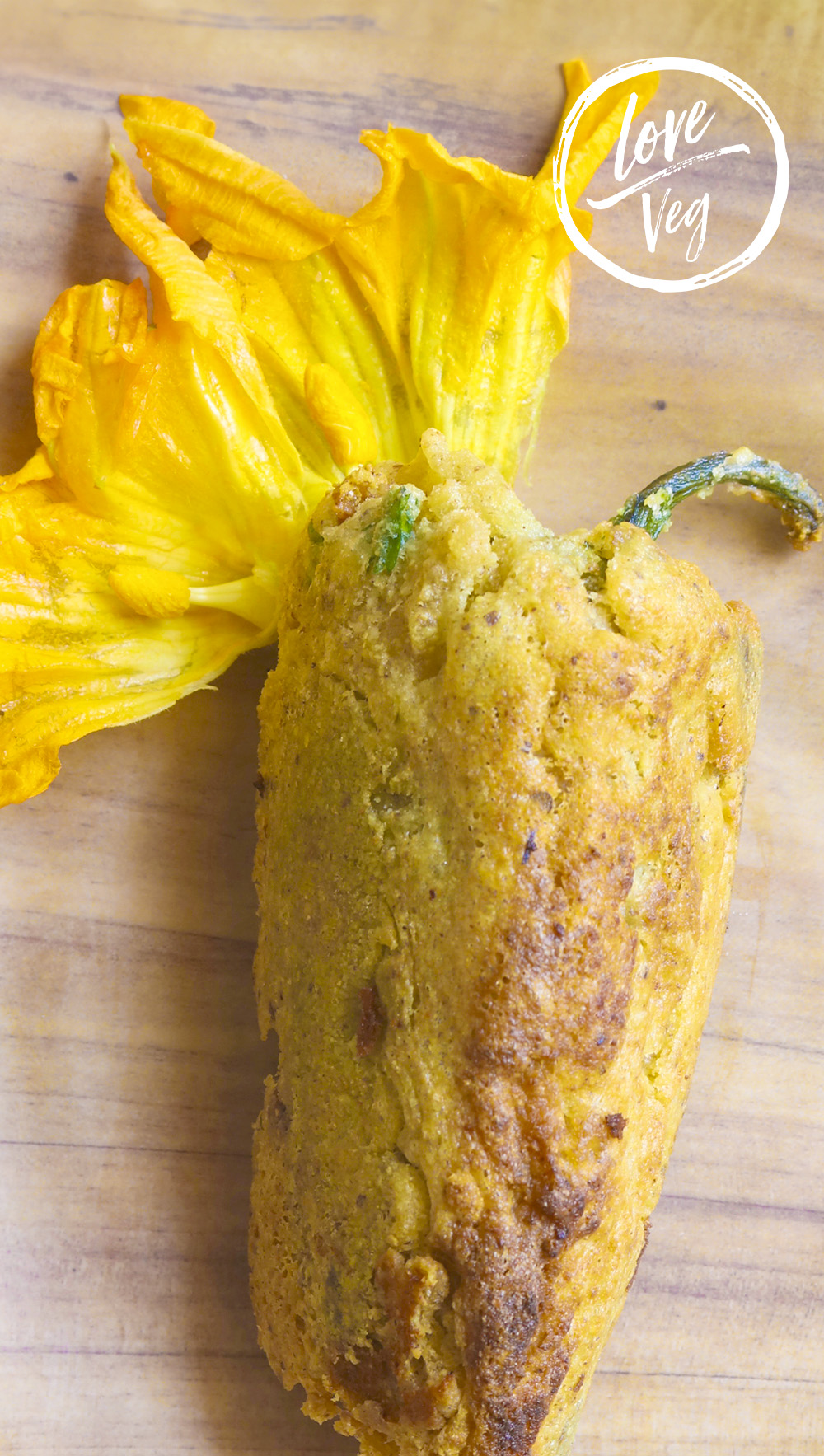 Chile Relleno Capeado Vegano | Love Veg México