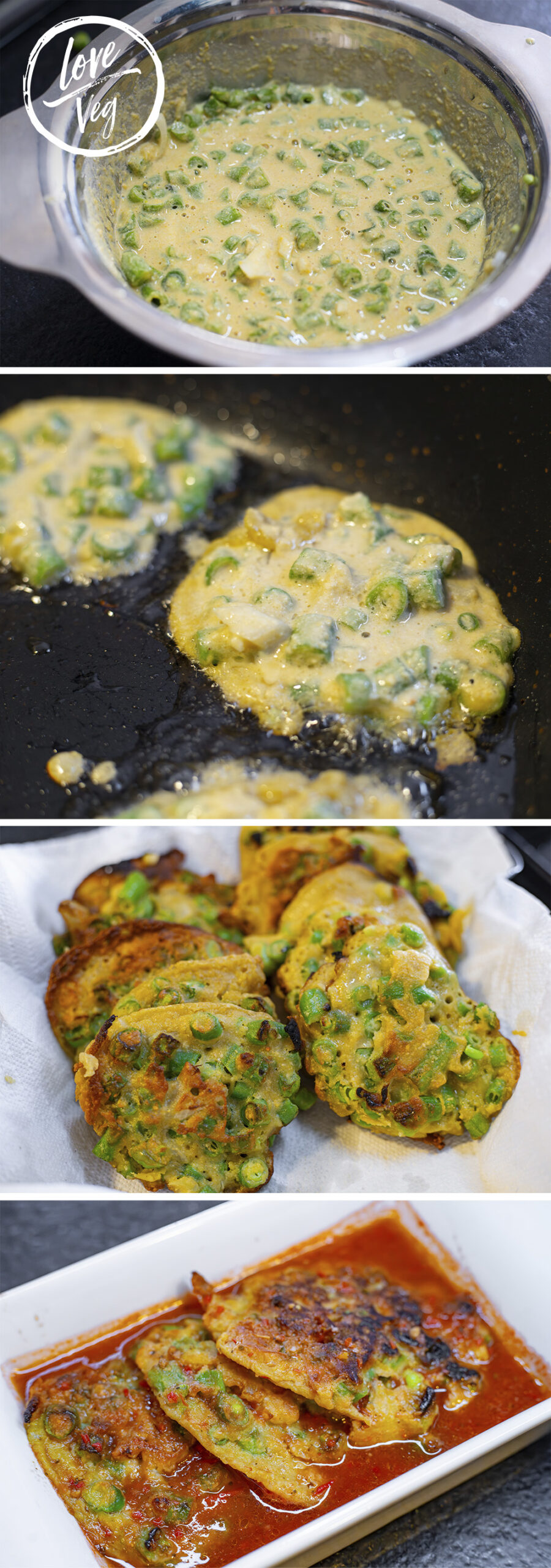 Tortitas de Ejotes Veganas | Love Veg México