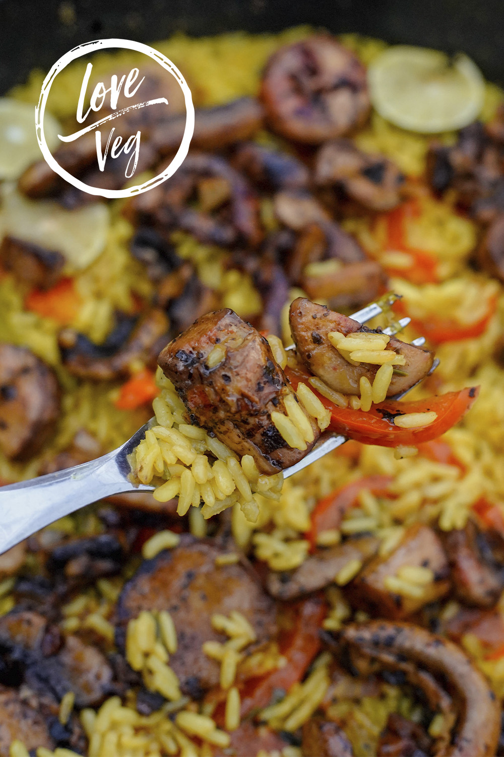 Paella Vegana Marina | Love Veg México