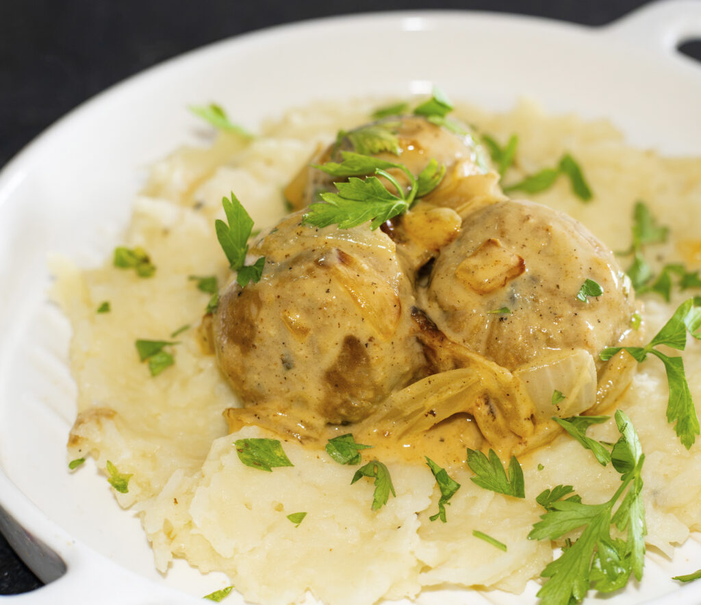 Albondigas de no pollo a la mostaza | Love Veg México