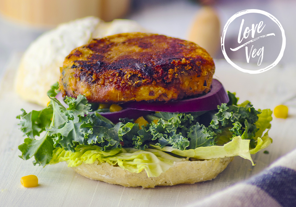 Hamburguesa Especial de Camote | Love Veg México
