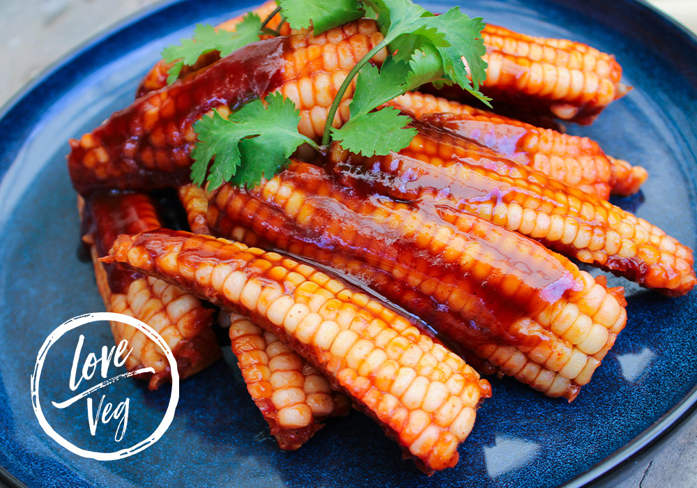 Ribs de Elote BBQ | Love Veg México