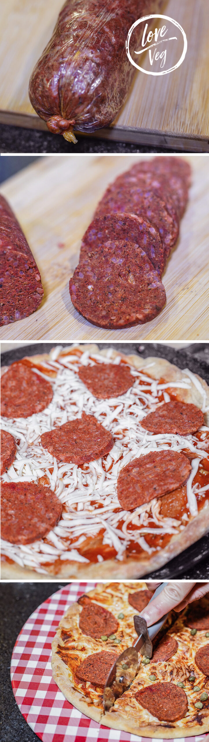 Salami Vegano | Love Veg México