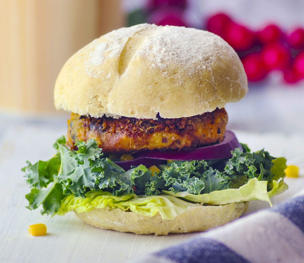 Hamburguesa Especial de Camote | Love Veg México