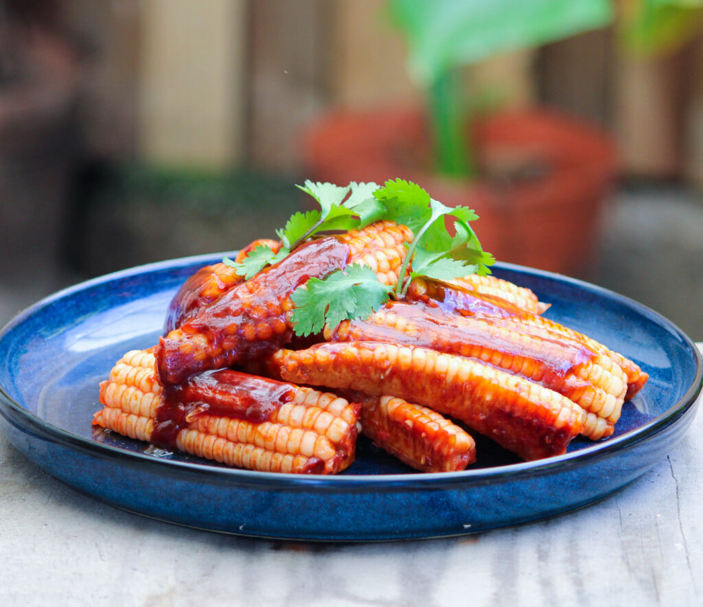 Ribs de Elote BBQ | Love Veg México