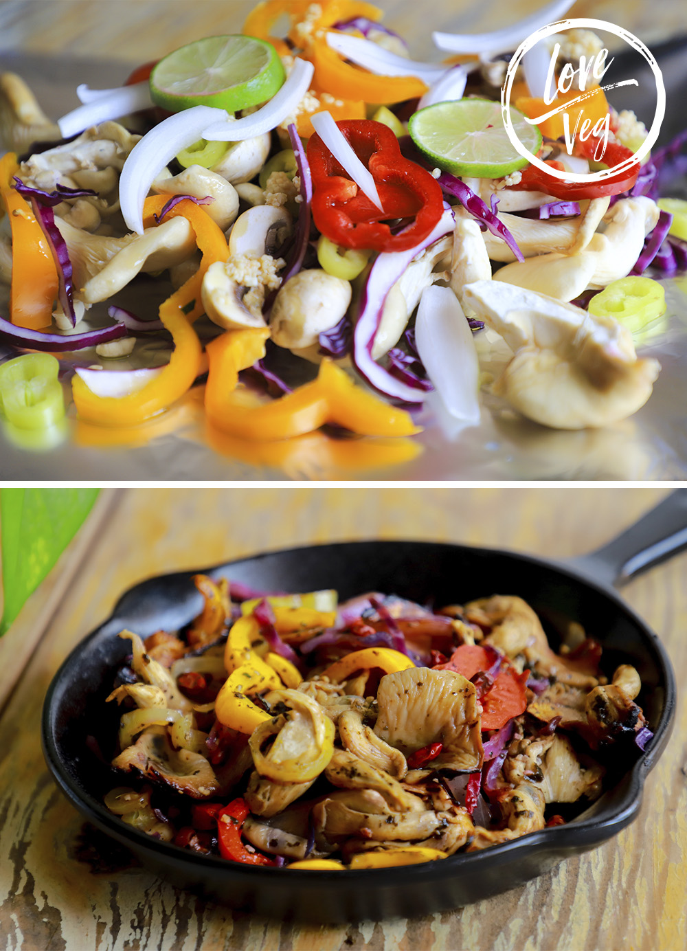 Setas Empapeladas Sabor a Mar | Love Veg México