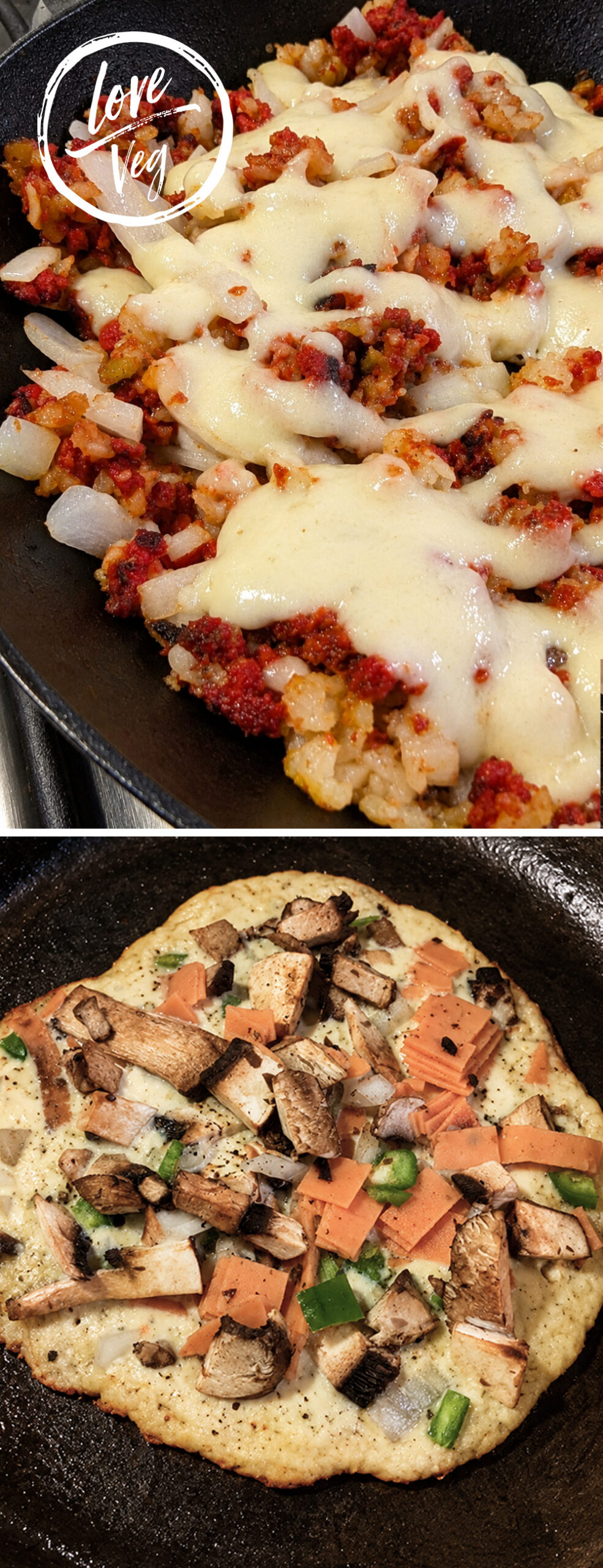 Queso Vegano Para Gratinar al Instante | Love Veg México